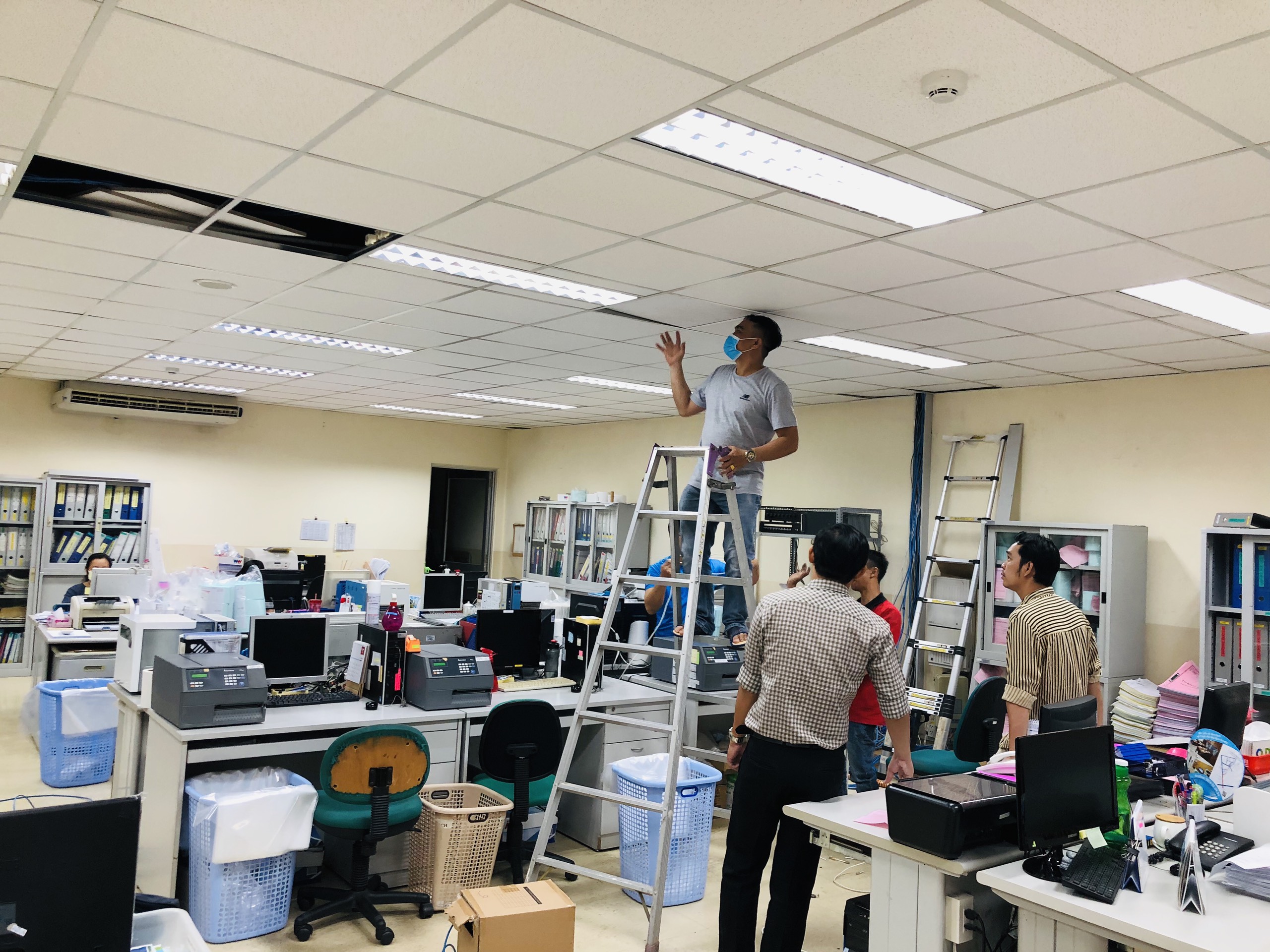 Thi công mạng – Forte Grow Medical – Forval Vietnam